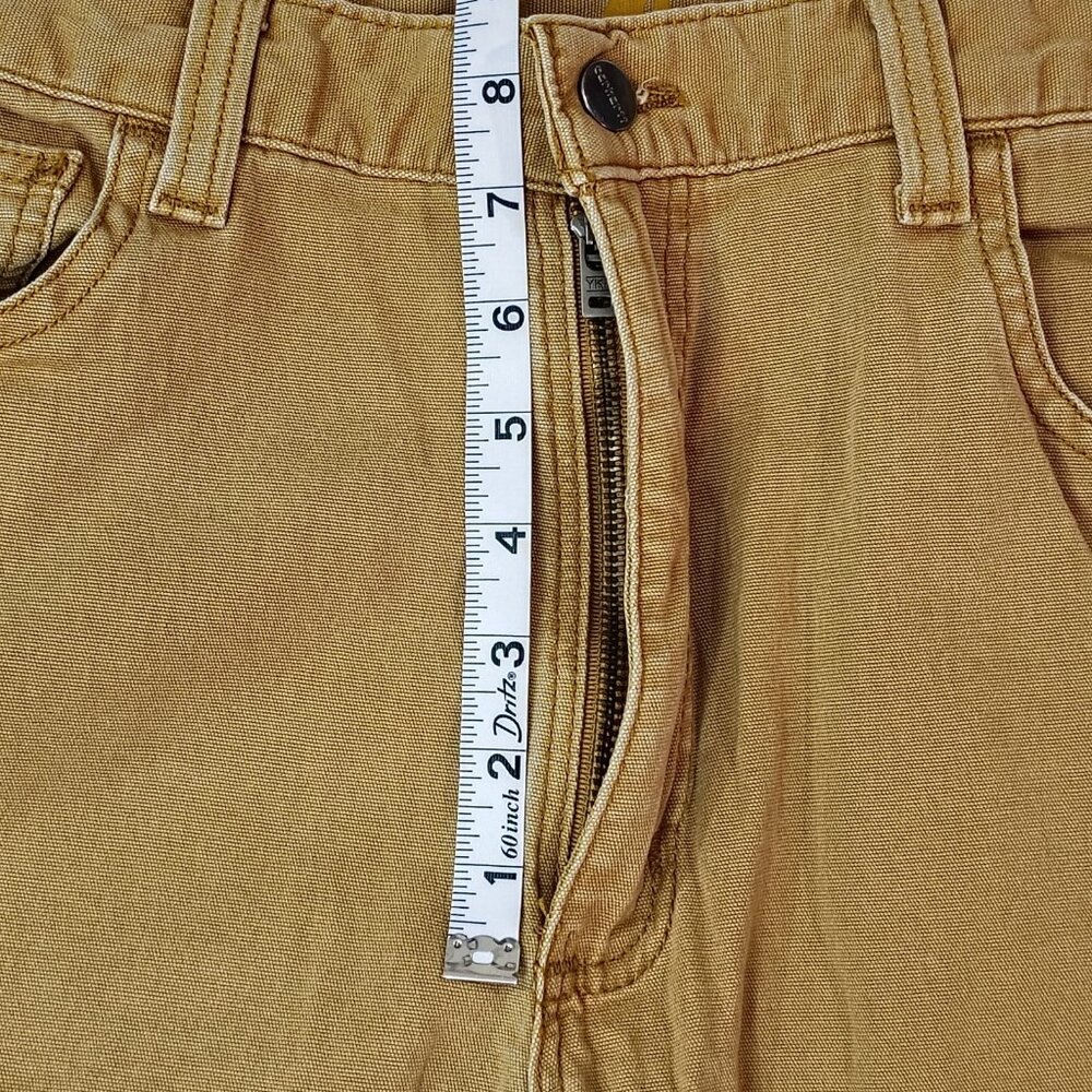 Carhartt Rugged Flex Rigby Pants Mens Size 34 x 36 Relaxed Fit Five Pocket Brown - Picture 15 of 16